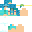 blue Mermaid Girl Skin 11