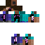 herobrine Turing in to ender dragon Skin 5