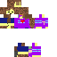 frisk with long hair from undertale Skin 1