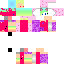 Cute Rainbow Girl Skin 1