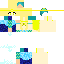dream sans as a mermaid Skin 16