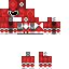 Red power ranger Skin 5
