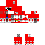 red power ranger Skin 1