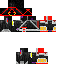 Fire Mage and part herobrine Skin 5