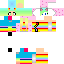 Cute Rainbow Cat Girl Skin 5