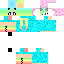 rainbow girl w/ blue shirt Skin 3