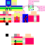 Rainbow girl Skin 4