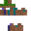 GRASS BLOCK MAN Skin 0