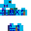 blue evil deadpool Skin 1