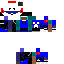 Blue Red swag PANDA Skin 3