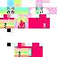 Cute Rainbow Girl Skin 1