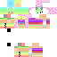 Cute Rainbow Girl Skin 0