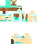 Teal as girl Skin 7