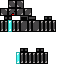 Diamond Noob (skeppy's skin) Skin 9