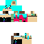 Blue Panda Girl Skin 1
