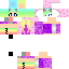Cute Rainbow Girl Skin 5