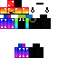 RainBow Noob With A Sweater Skin 7