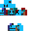 Blue Deadpool XXX Skin 6