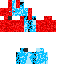 half ruby half ice skin Skin 0
