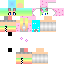 Rainbow Bunny Girl Skin 10