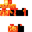 lava man with shirt(fire sword) Skin 2