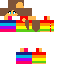 rainbow onezie Skin 0