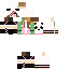 cute pink Panda hoodie girl Skin 0
