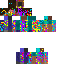 rainbow steve Skin 6