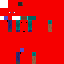 red naked steve Skin 4