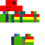Bolivian Flag girl Skin 8