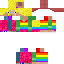 rain bow girl Skin 9
