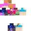 Rainbow girl Skin 3