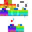Rainbow Noob Skin 4