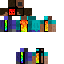 cartoon rainbow guy Skin 4