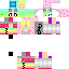 Cute Rainbow Rabbit Skin 9