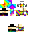 Rainbow Ninja Skin 1