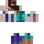 Halve Robot steve Skin 3