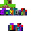 rainbow steve Skin 7