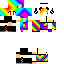 Rainbow Anime Girl Skin 4