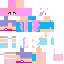 Summer girl (blue-pink) Skin 0