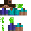 Creeper steve Skin 0