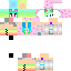 NYAN CAT GIRL Skin 4