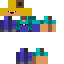 blond Minecraft noob Skin 3