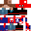 Spider-Man armor on Peter Parker Skin 6