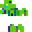GREEN crewmate ( green bean ) Skin 4