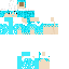 Aqua blue Skin 1