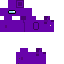 Simple purple among us character Skin 5