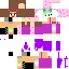Beautiful Rainbow Princess Skin 0