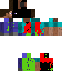 half corrupted steve Skin 3