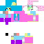 colorful unicorn Skin 0